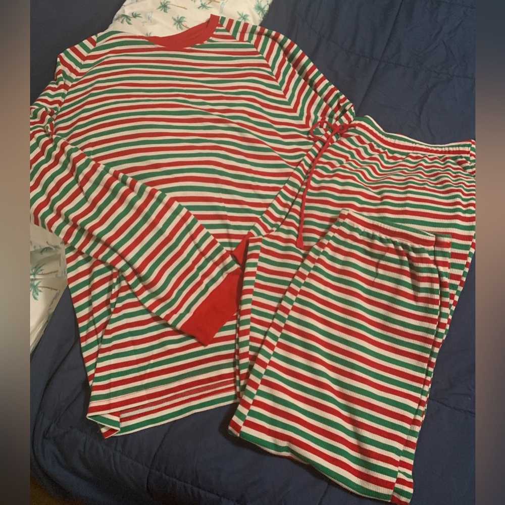 Mens Christmas pajama 2 piece sz XXLT